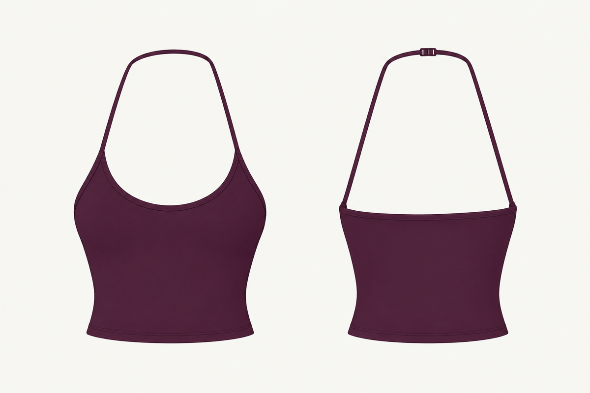 Ava Tank / Maroon