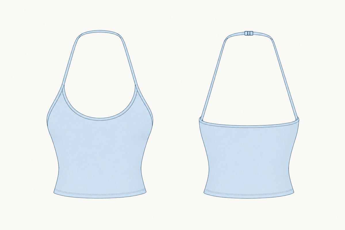 Ava Tank / Blue