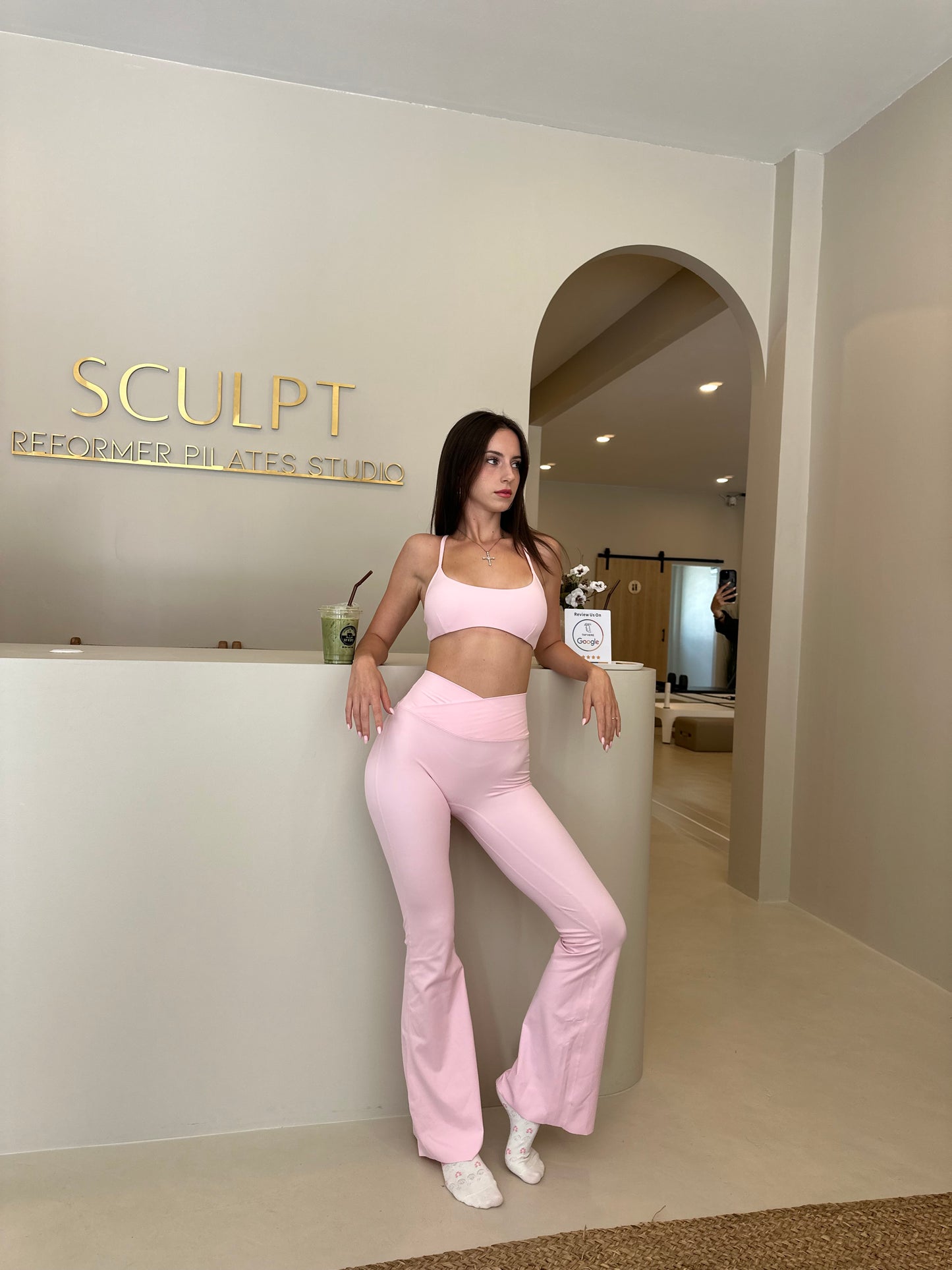 Form Flare Pants / Pink