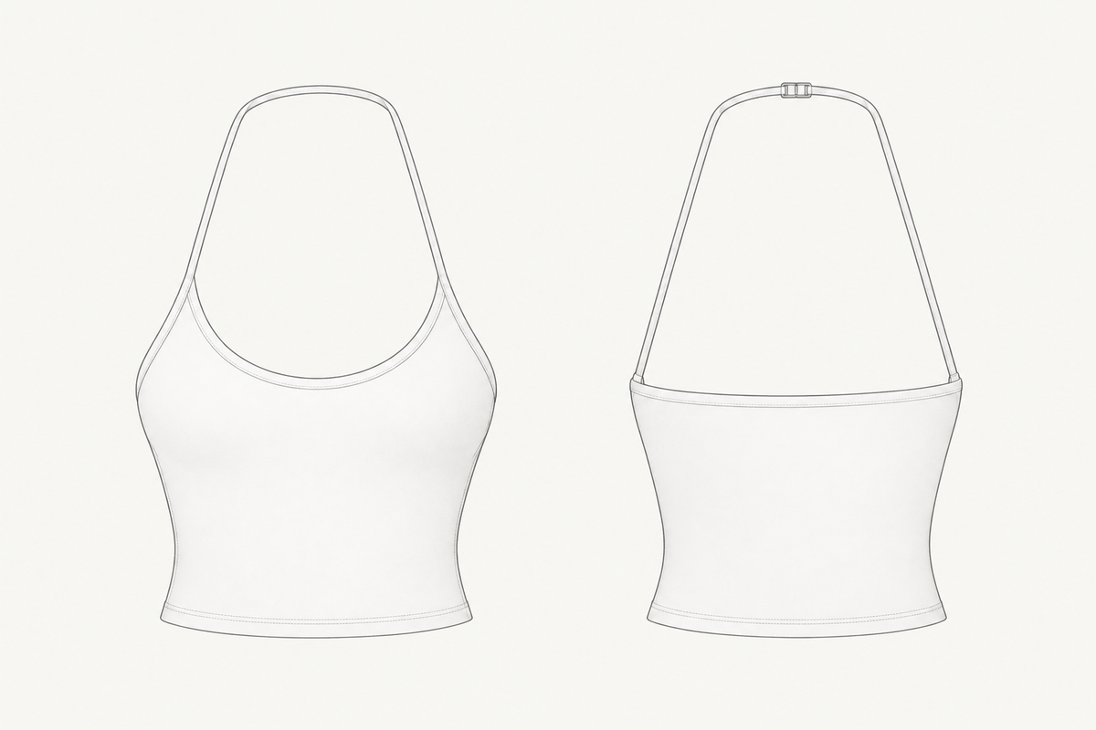Ava Tank / White