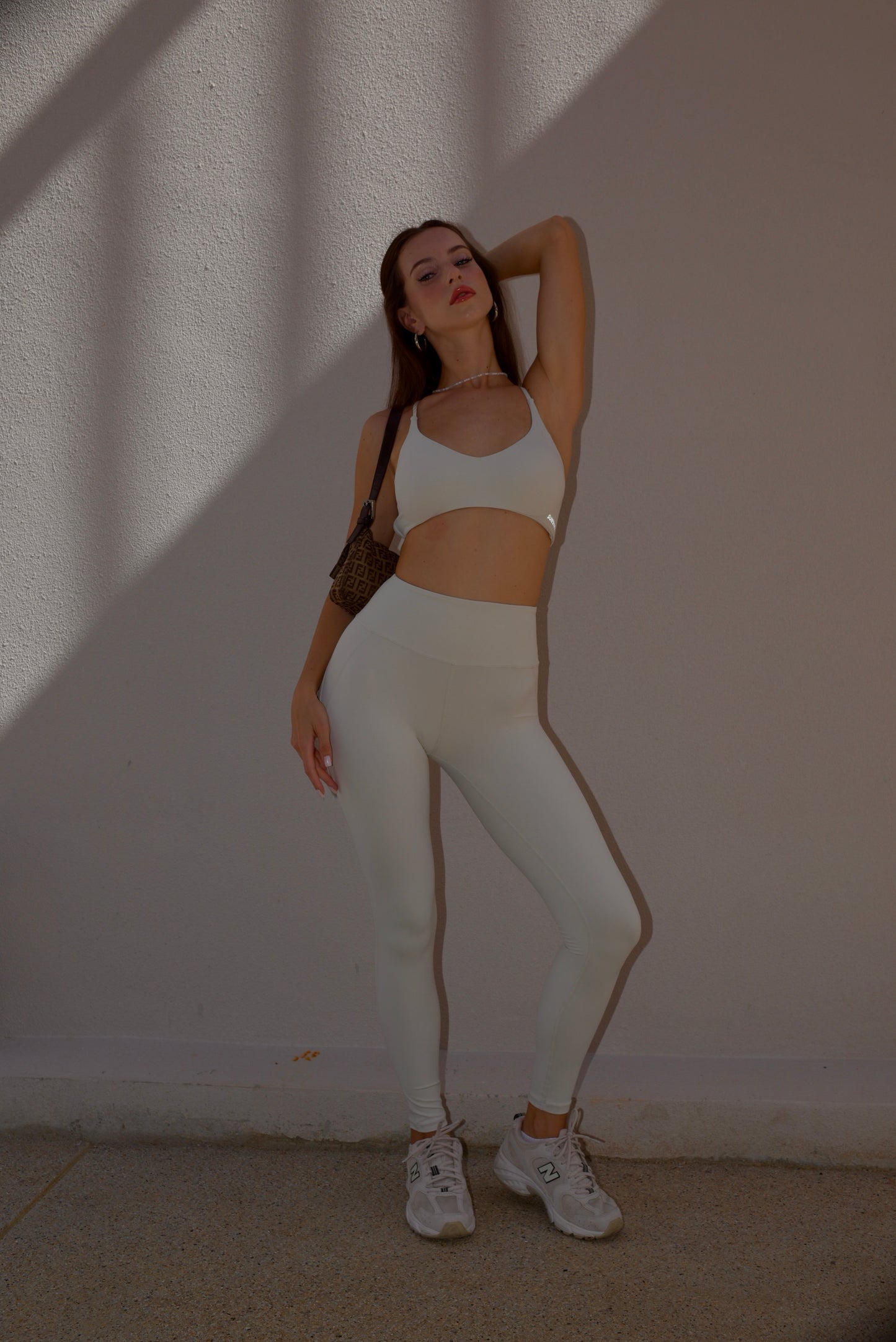 Cloud high Pants / White