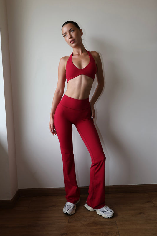 Summer Slim Flare - Red