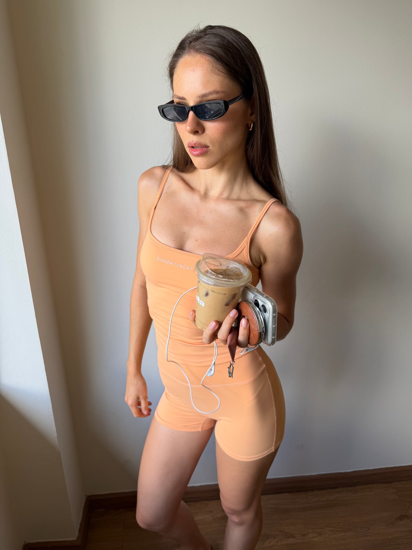 TinyWaist Tank / Tangerine