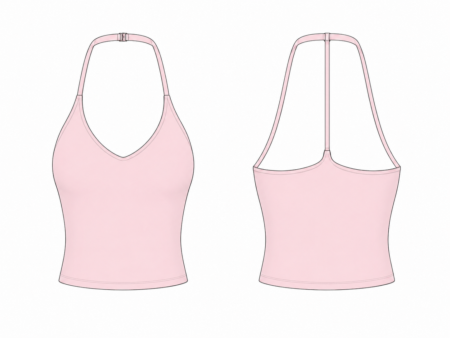 Track Star Tank - Pink