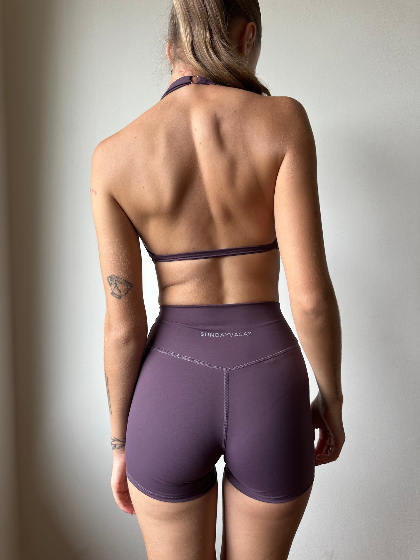 Race Halter Bra / Taro