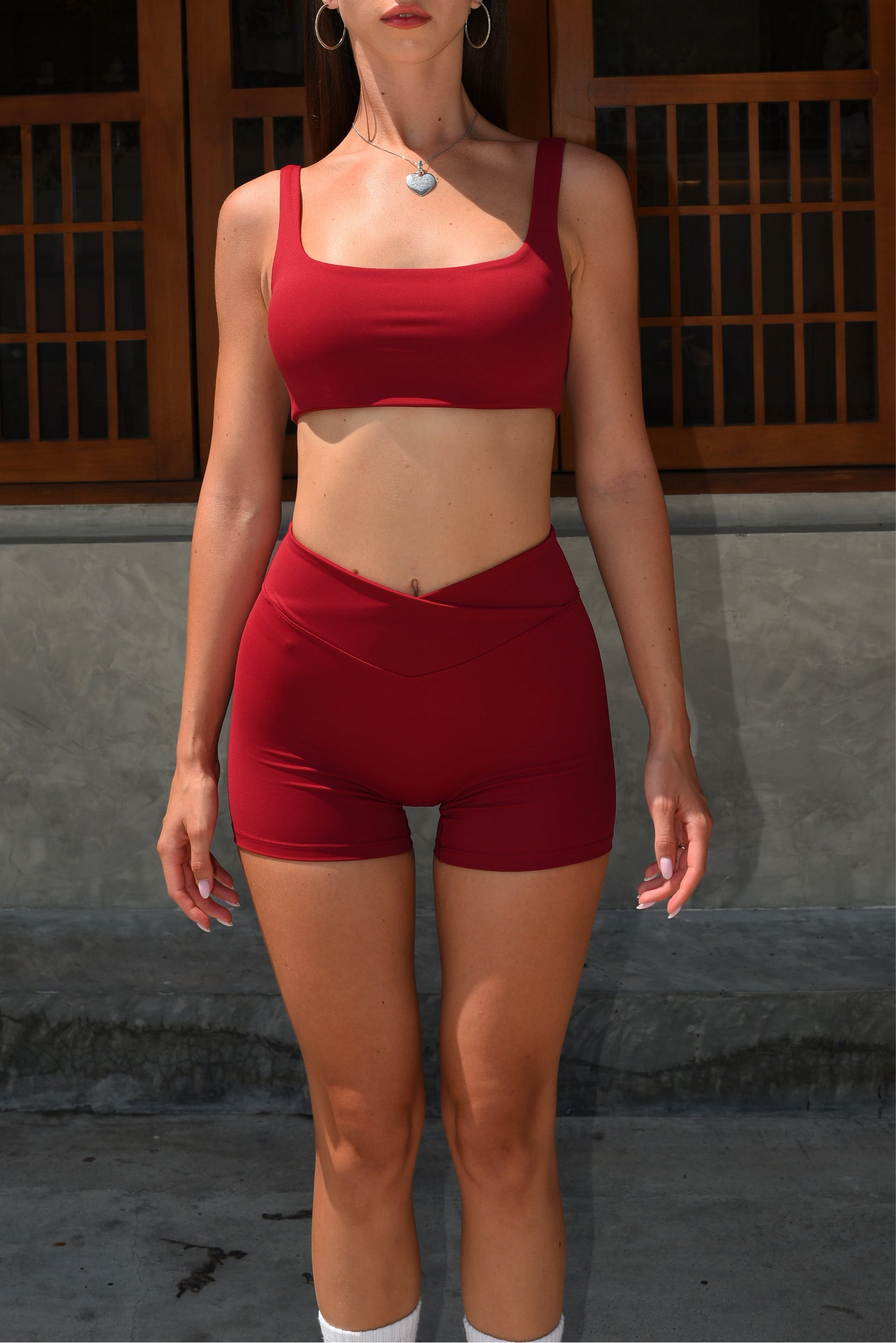 Hedi Shorts / Red