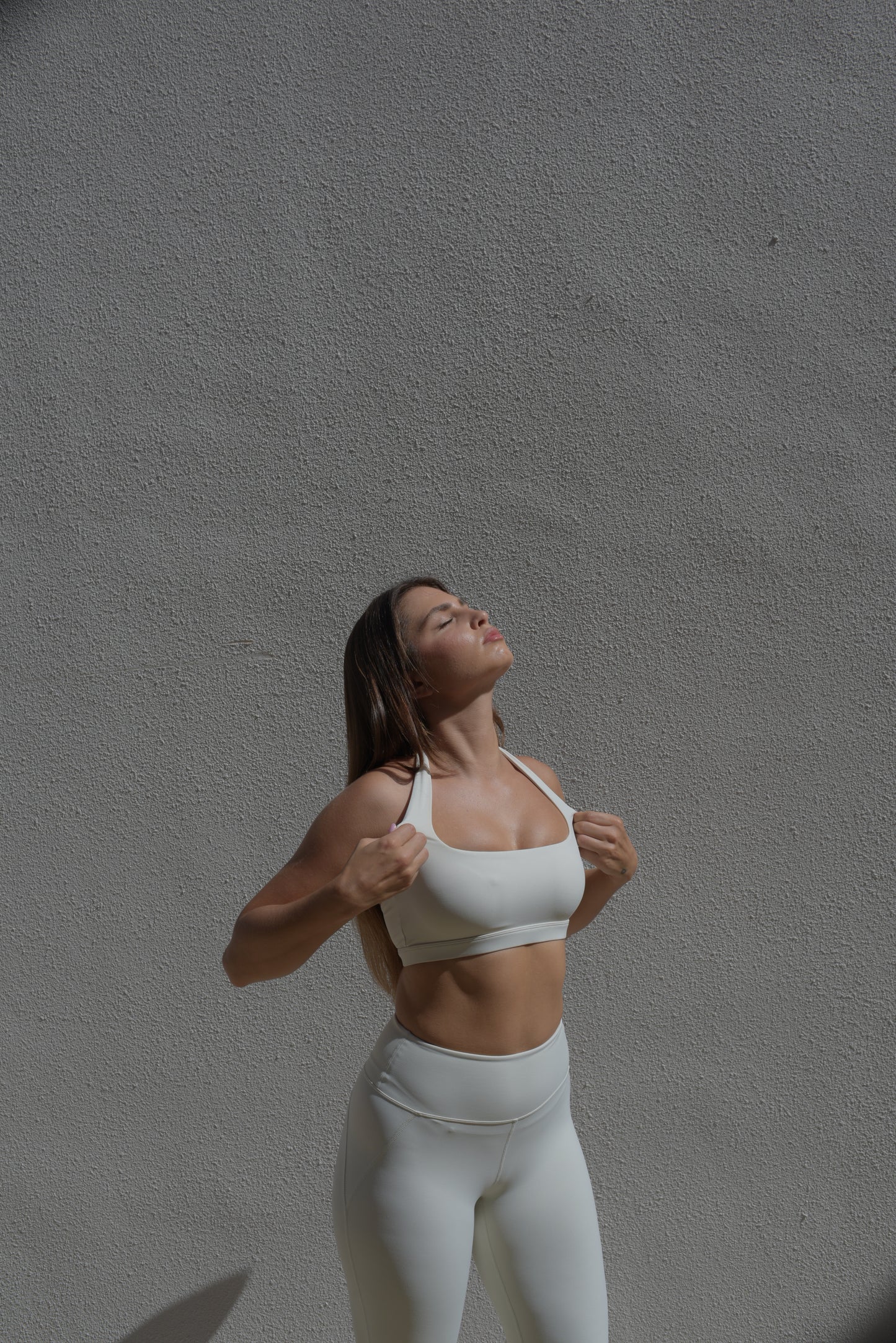 Cloud Halter Bra / White