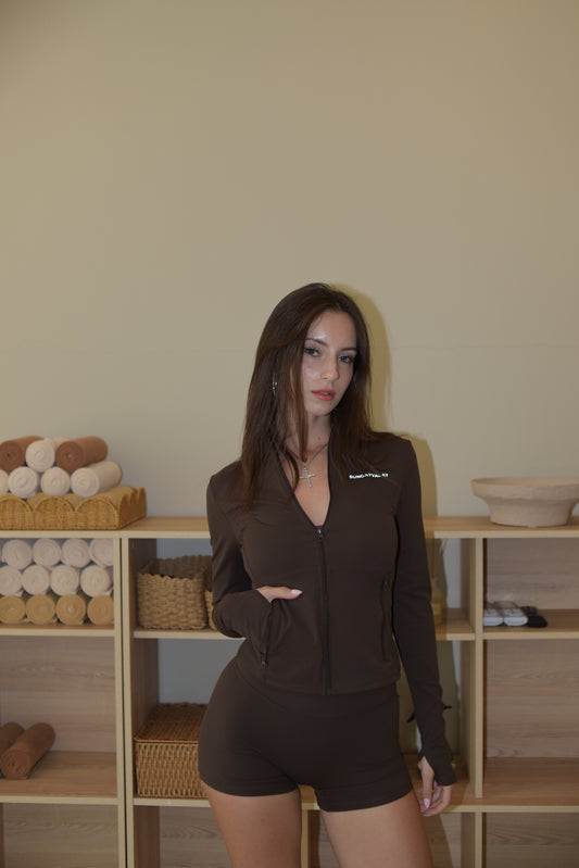Laya Essential Jacket / Brown