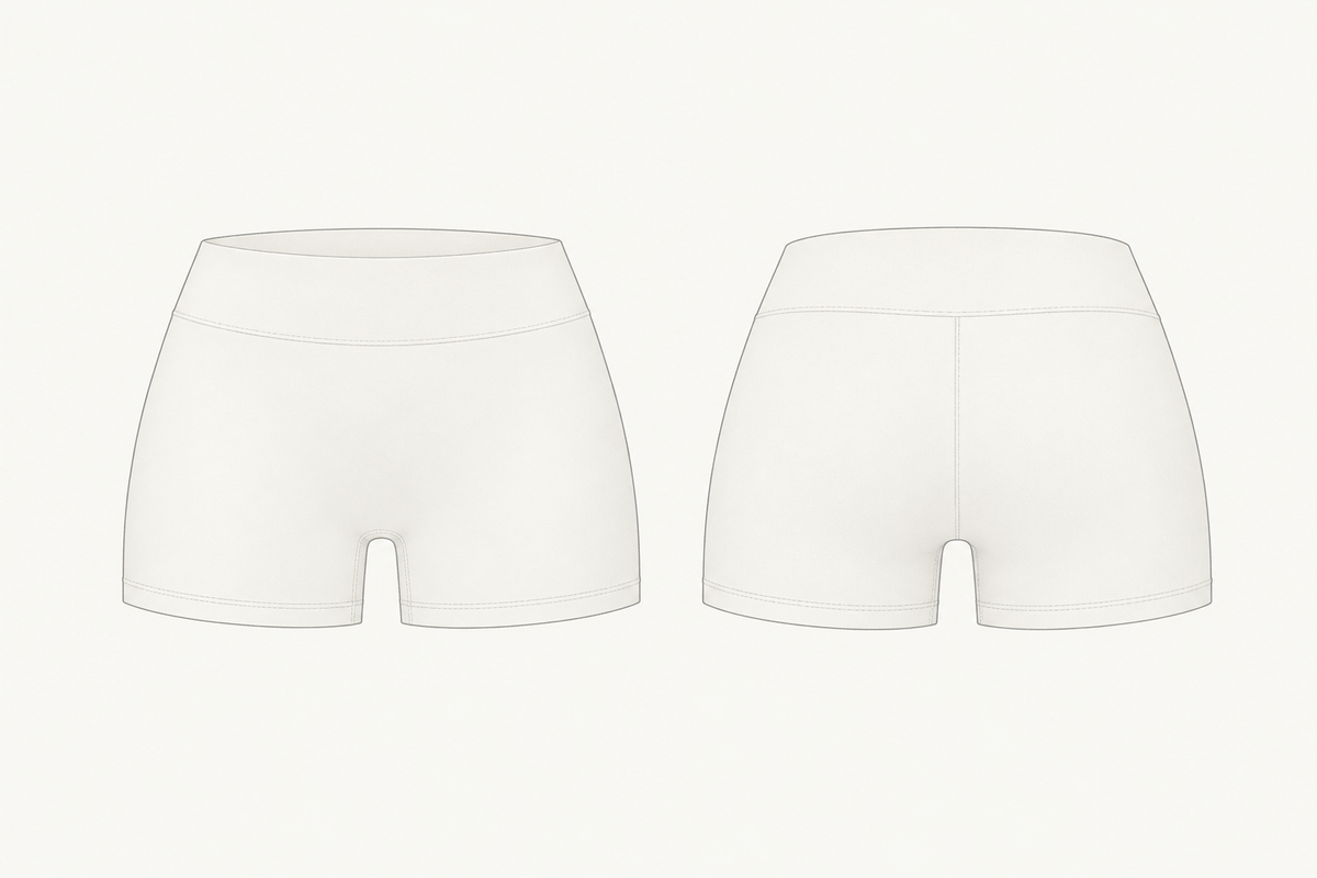 Ava Shorts / White