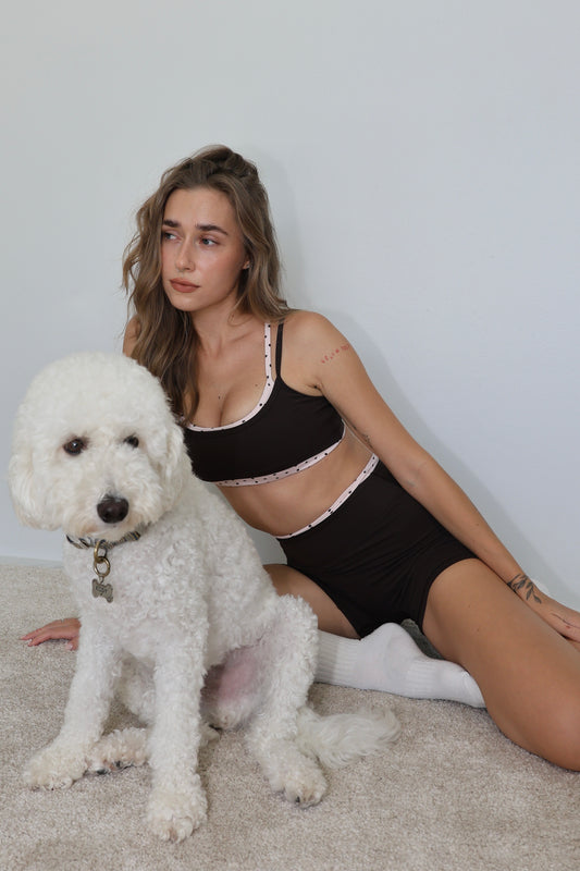 Ivy Bra - Brown
