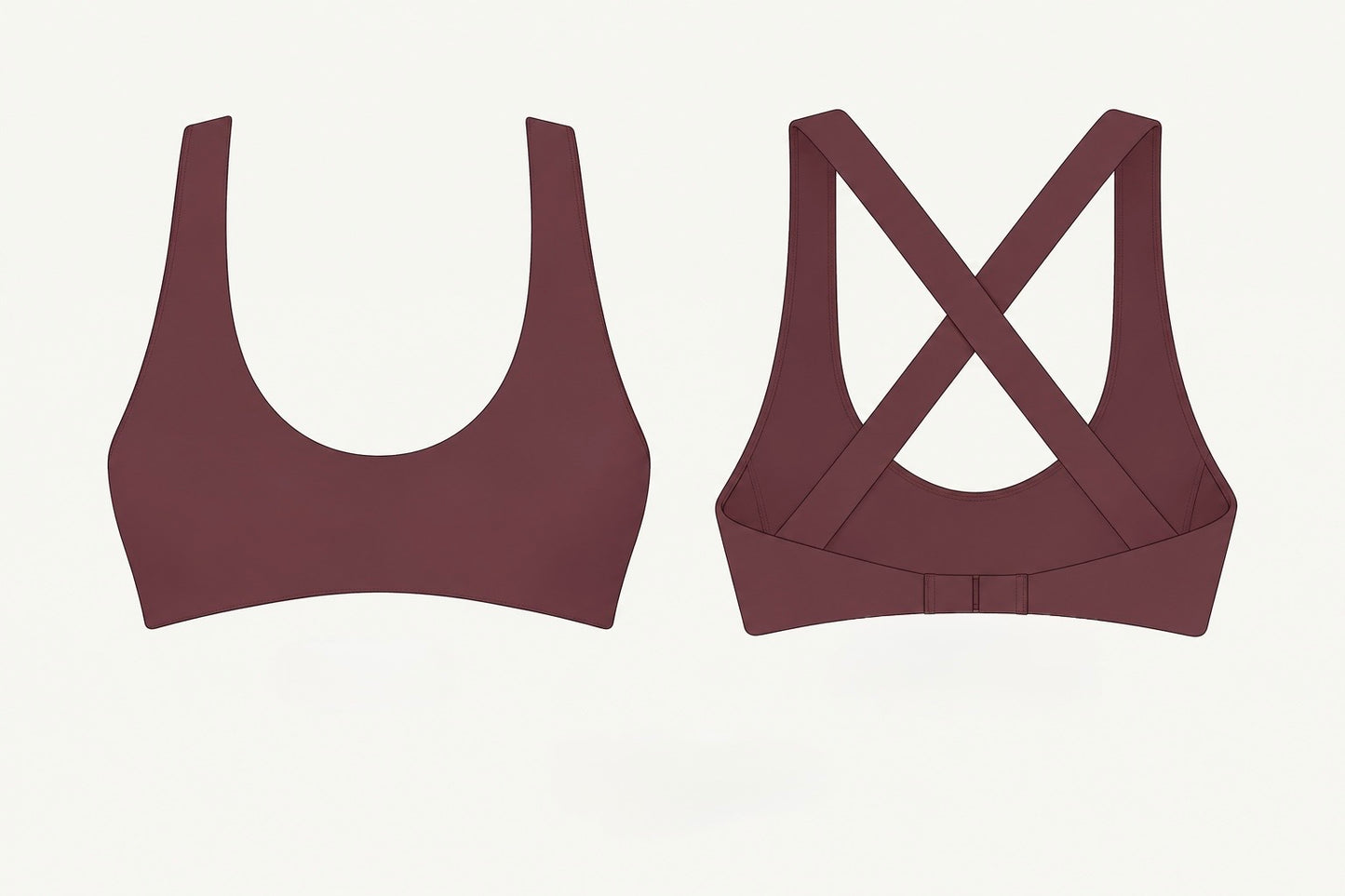 Wendy Bra - Maroon