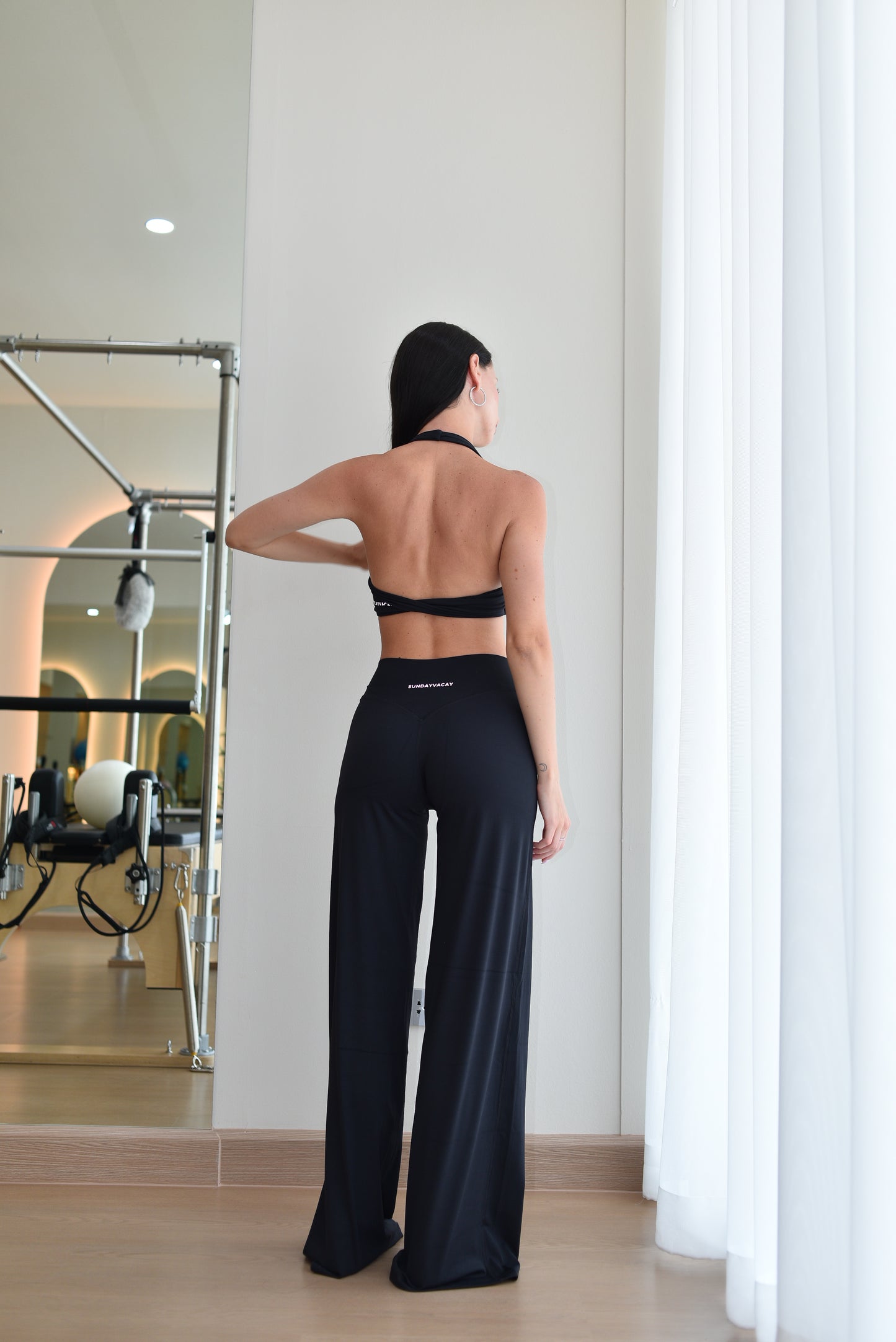 Self-Love Flare Pants / Black