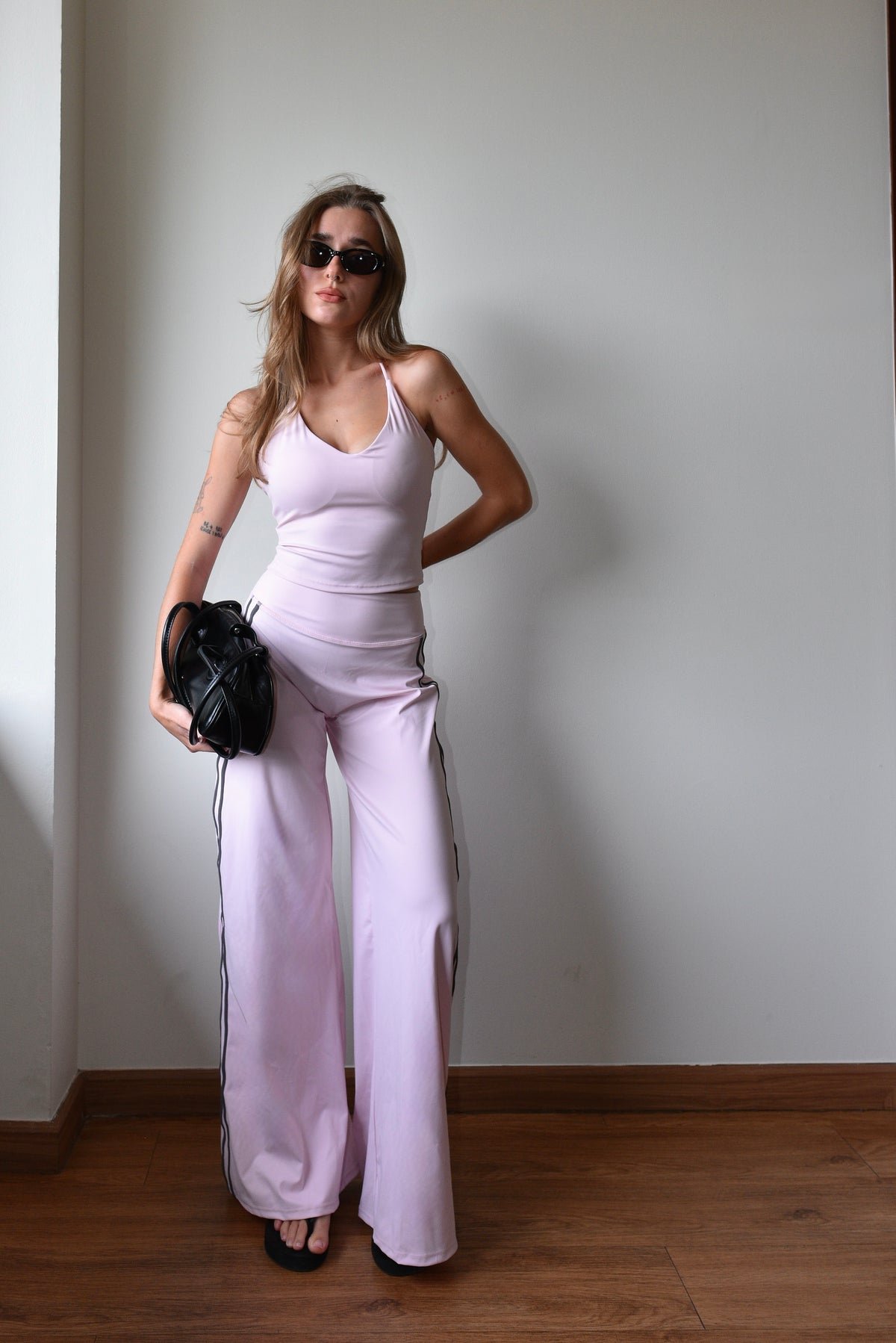 Track Star Tank - Pink