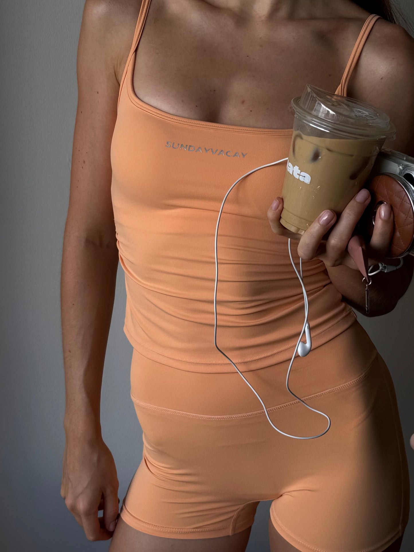 TinyWaist Tank / Tangerine