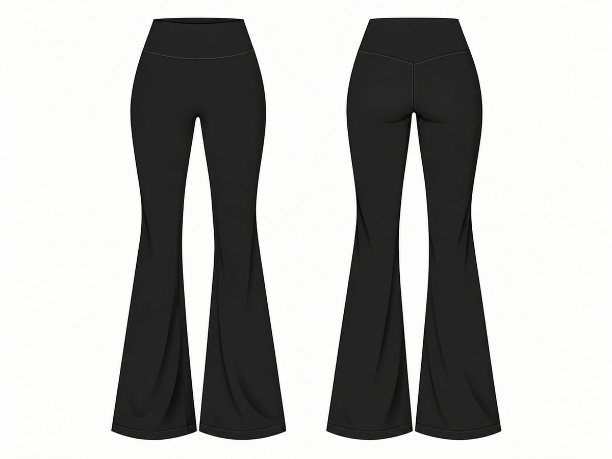 Summer Slim Flare - Black