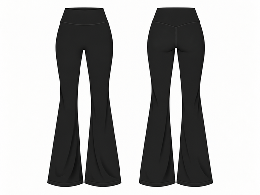 Summer Slim Flare - Black