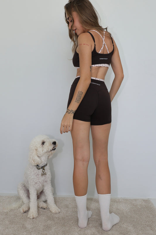 Ivy Shorts - Brown
