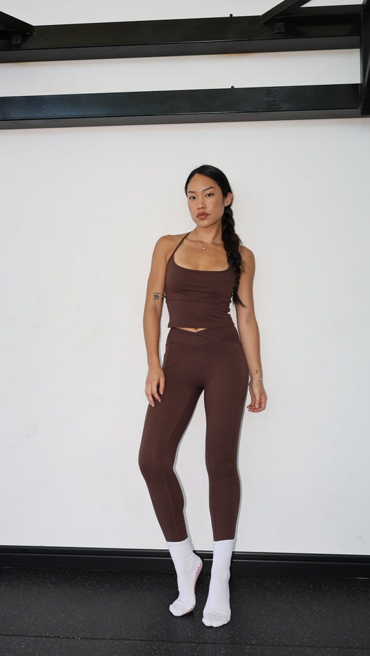 Aura Pants / Brown