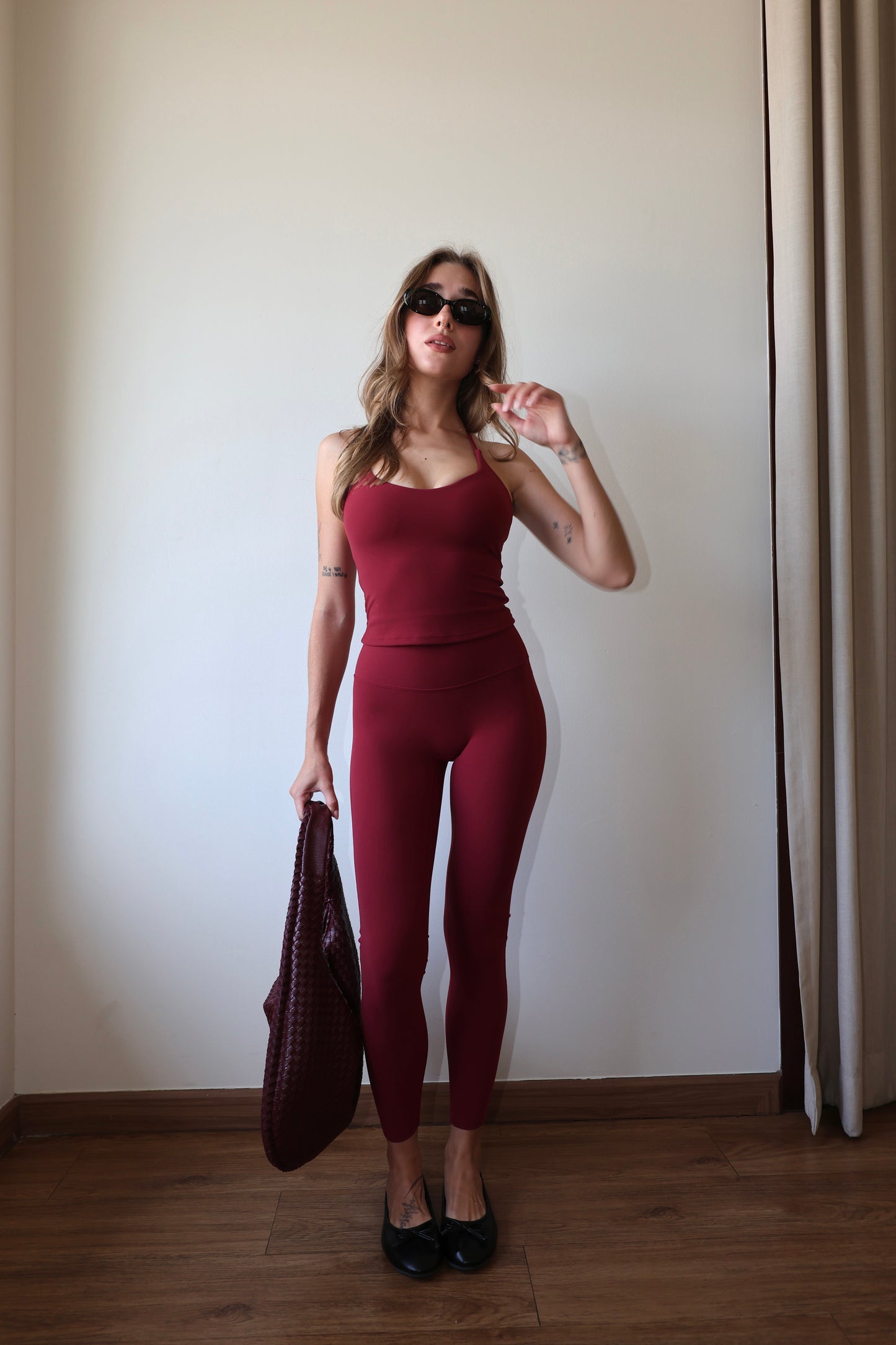 Muse Pants - Cherry