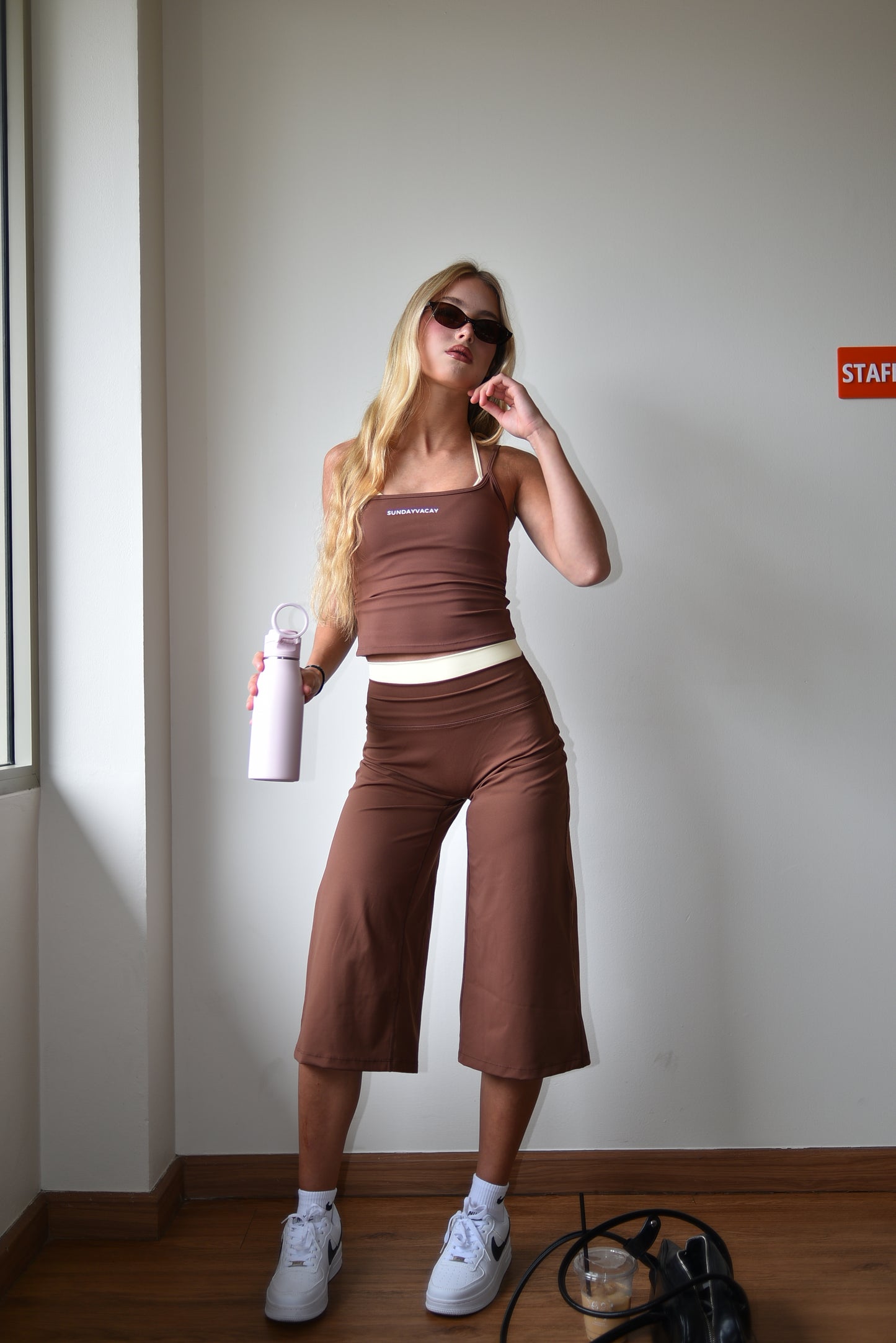 TinyWaist Tank / Brown