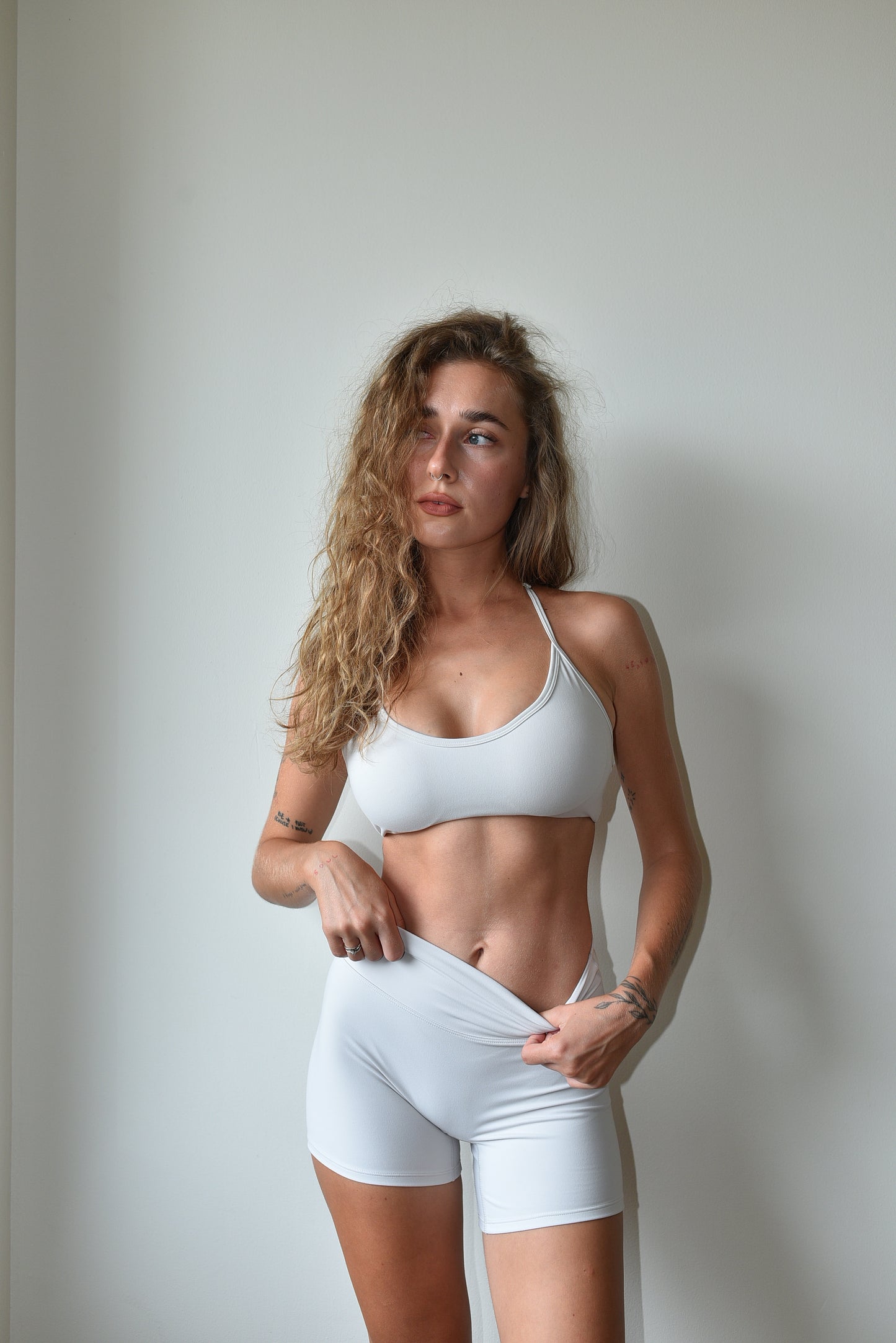 Addison crop / Offwhite