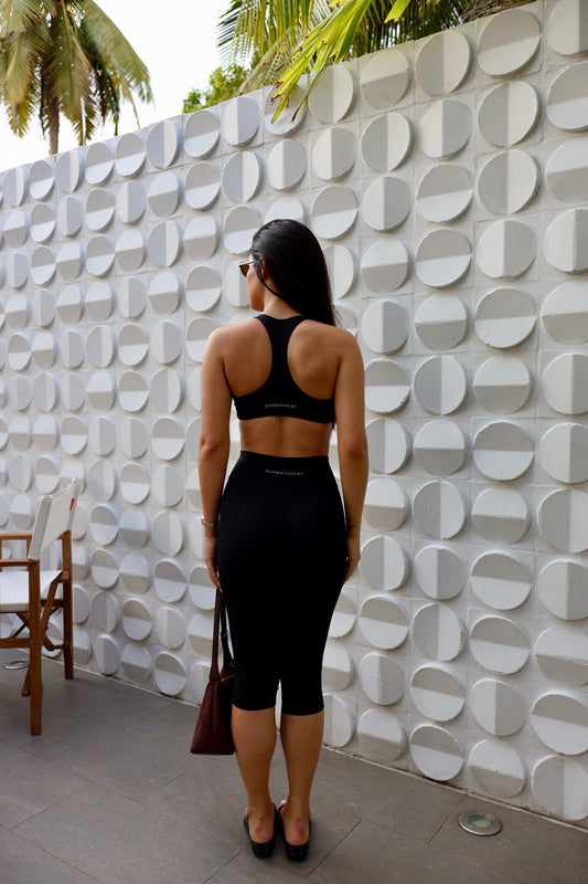 Flow Capri Pants / Black