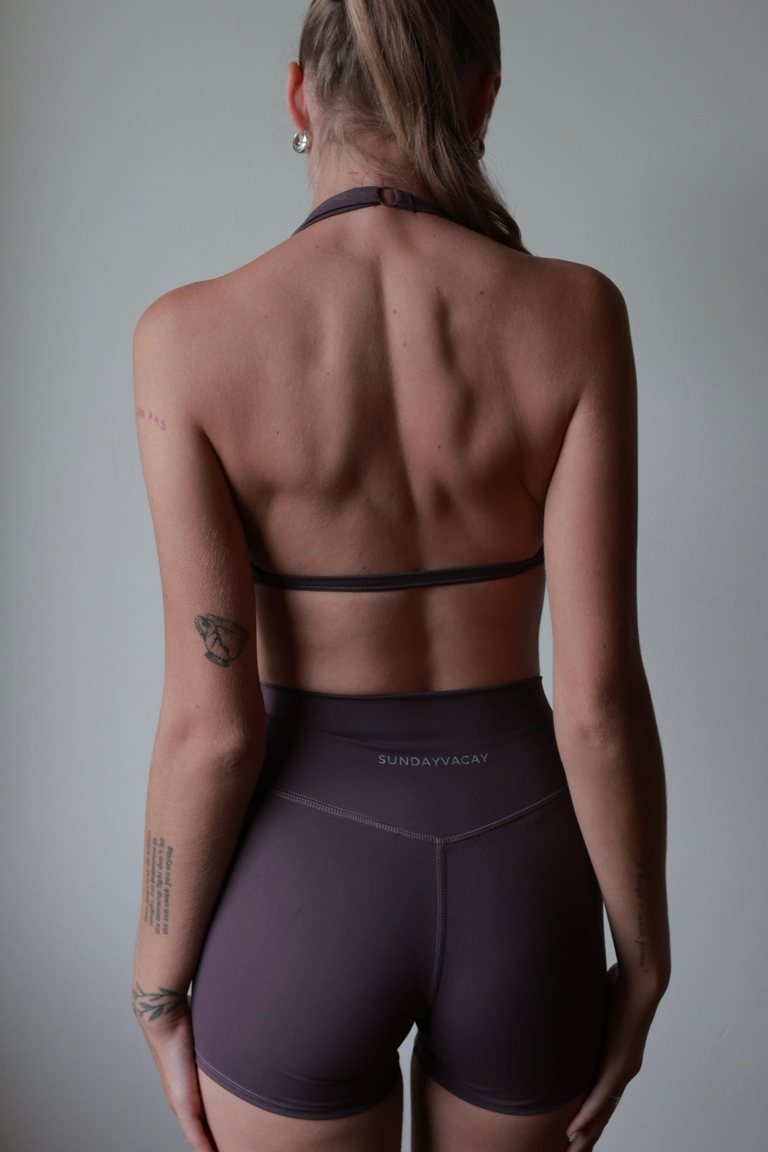 Race Halter Bra / Taro