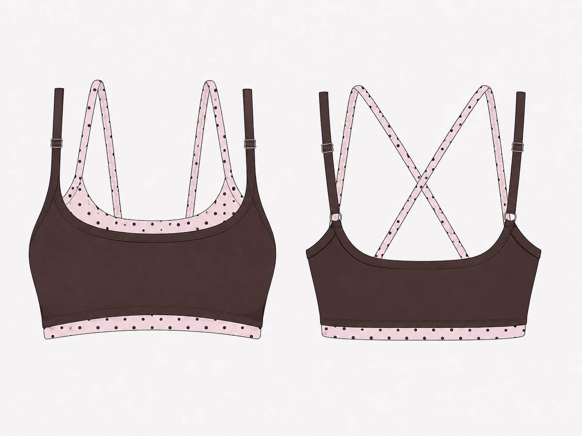 Ivy Bra - Brown
