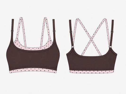Ivy Bra - Brown