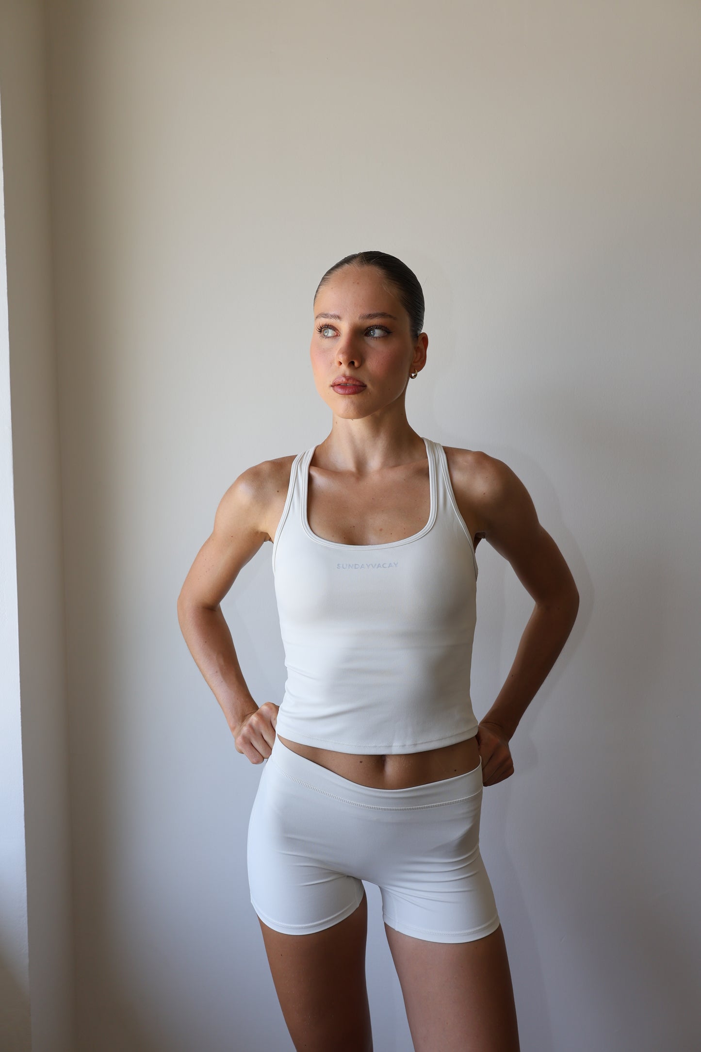 Flex Tank - Cream