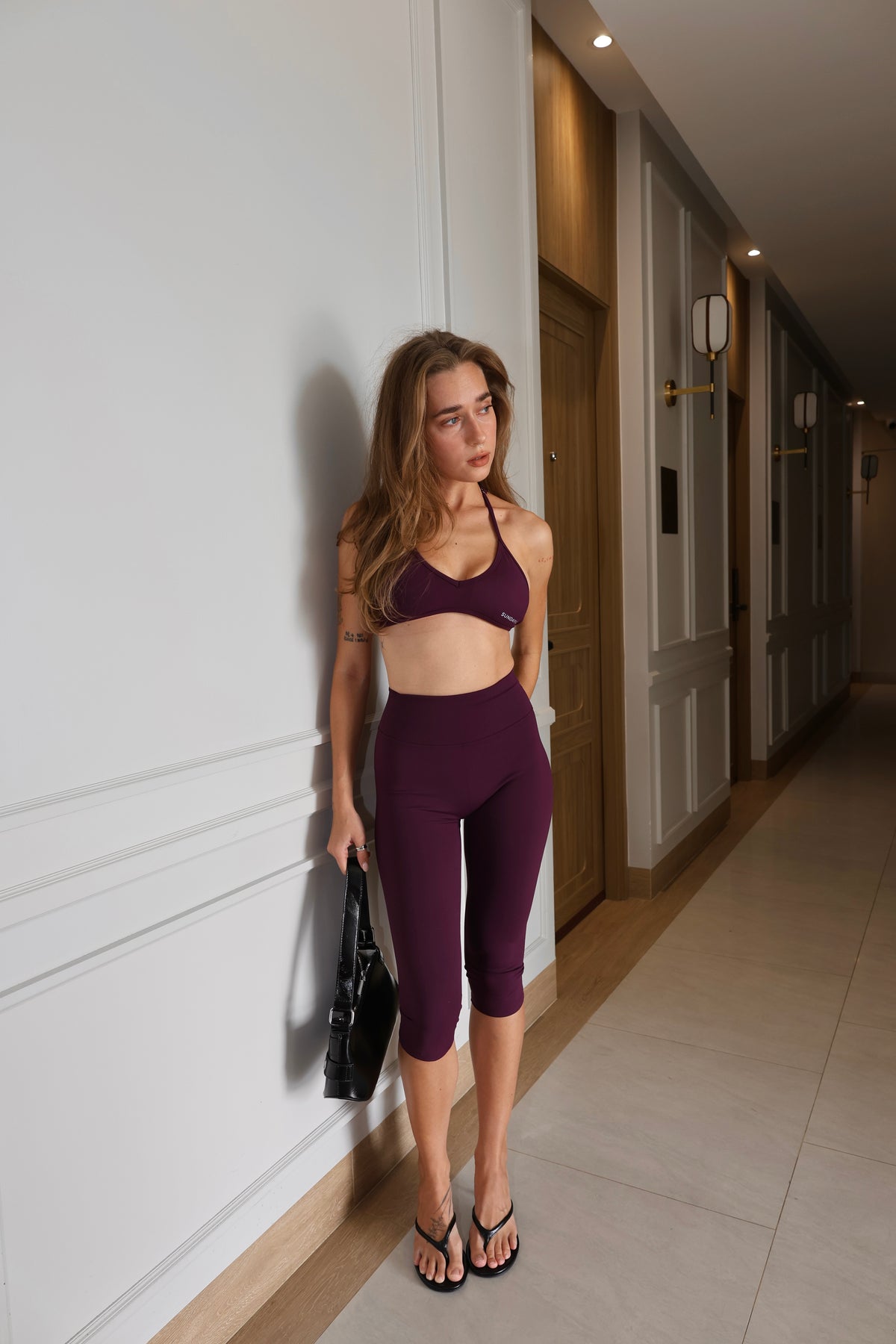 Ava Crop / Maroon