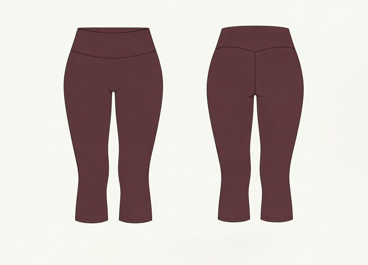 Contour Capri - Maroon