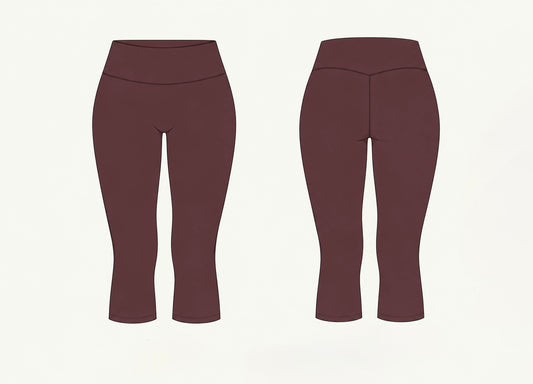 Contour Capri - Maroon