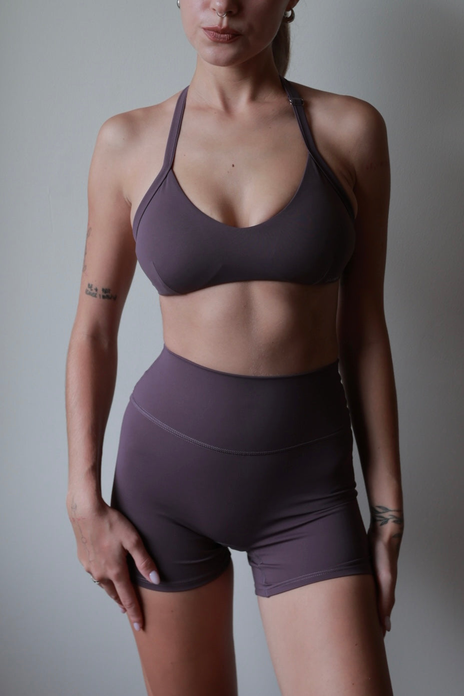 Race Halter Bra / Taro