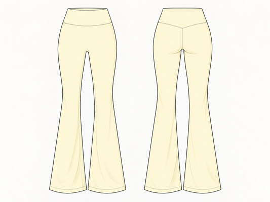 Summer Slim Flare - Cream
