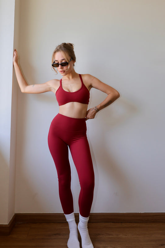 Muse Pants - Cherry