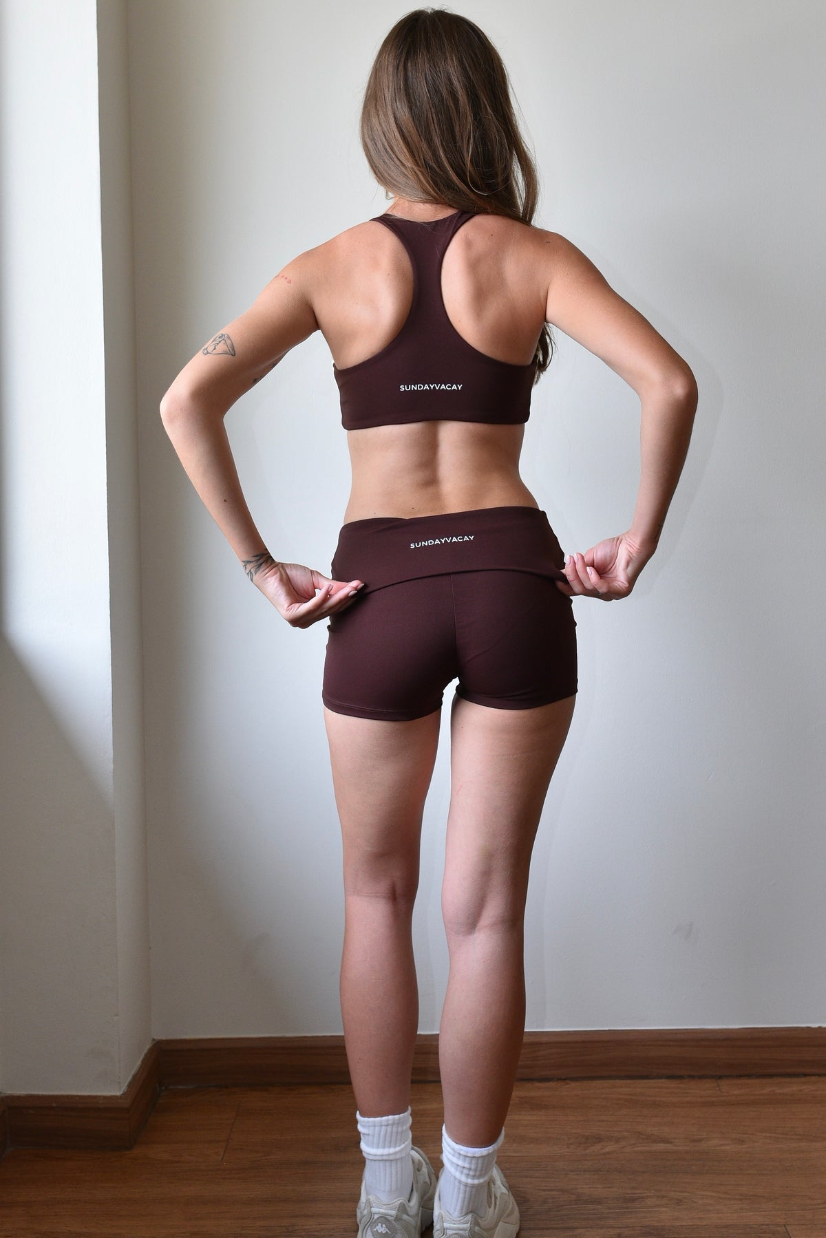 Run Club Bra - Brown