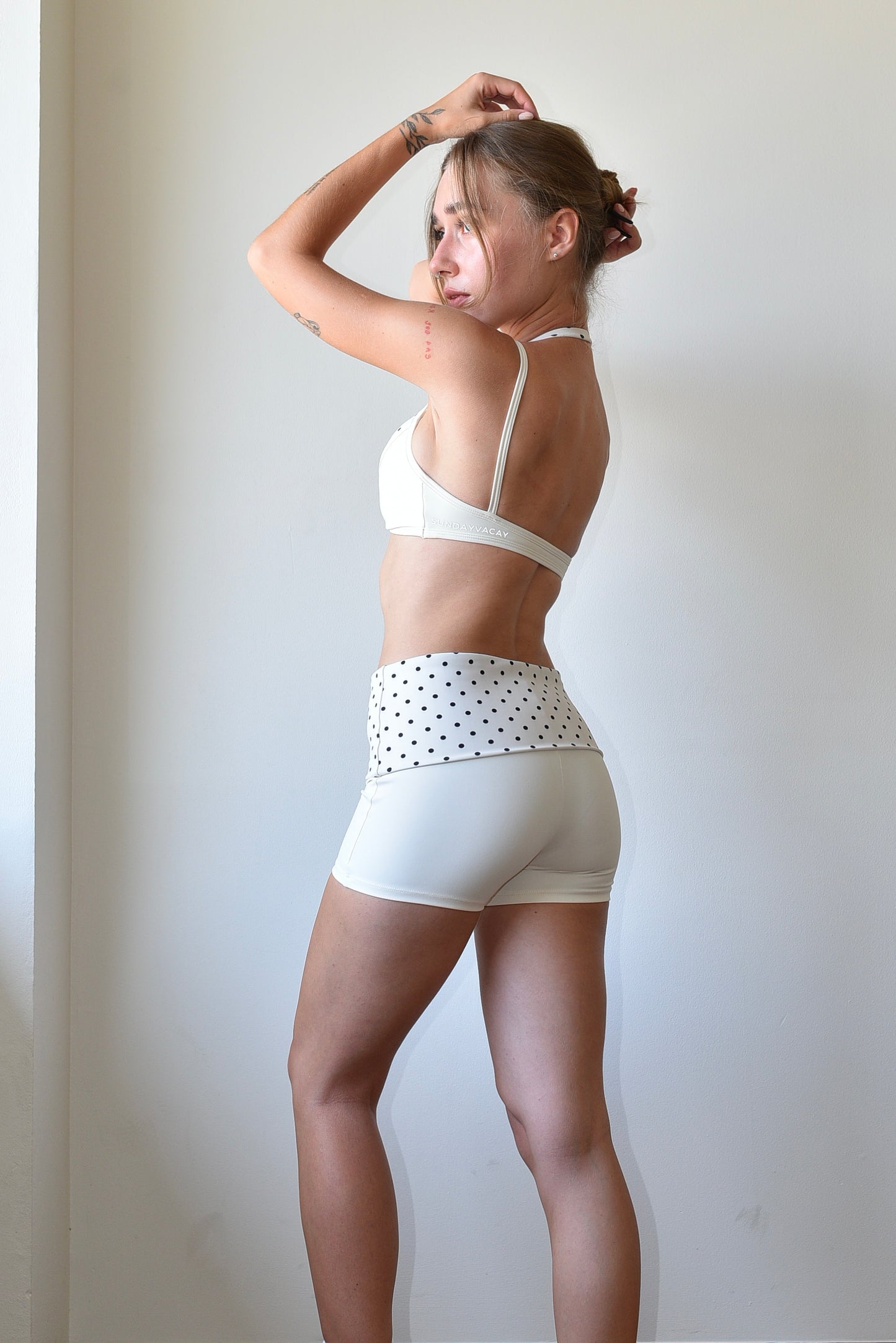 Betty fold Shorts / Cream