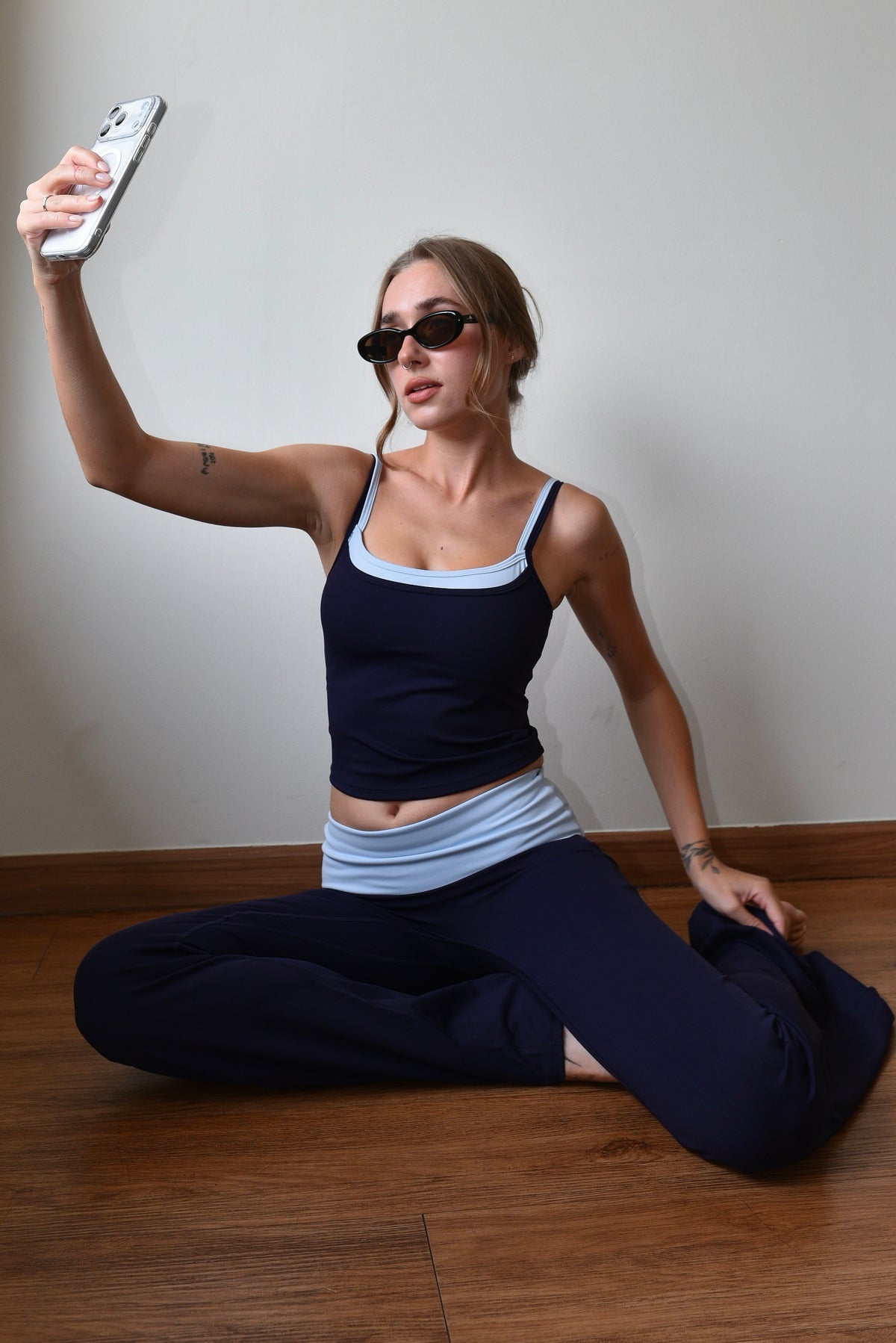 Layer Tank - Navy Blue