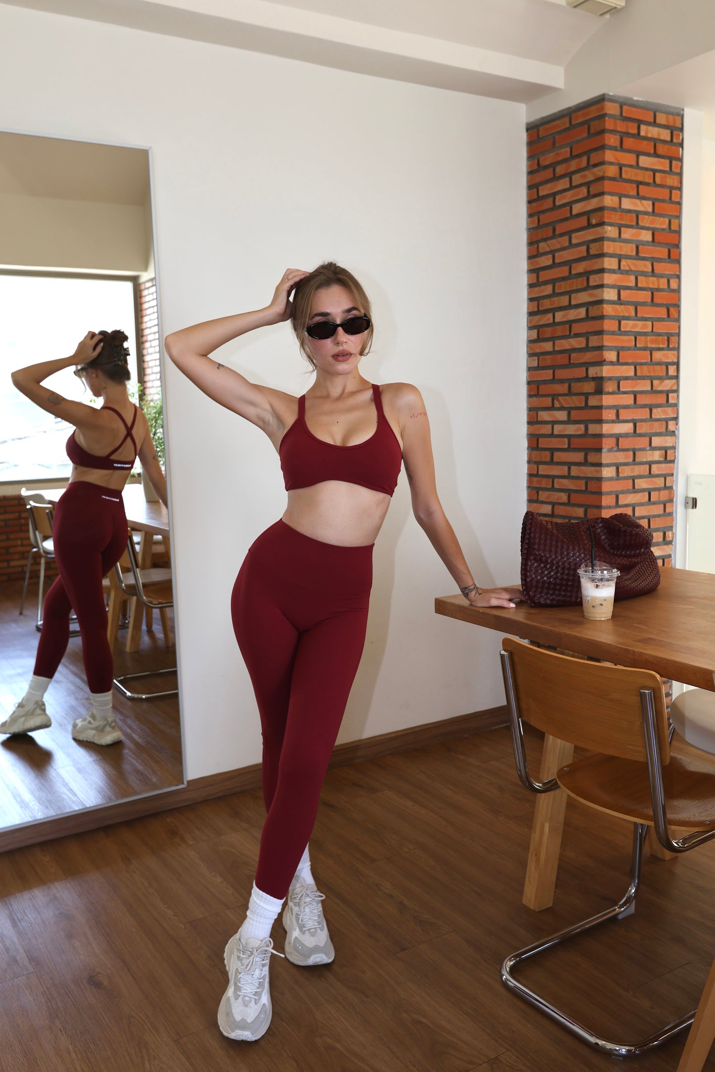 Muse Pants - Cherry