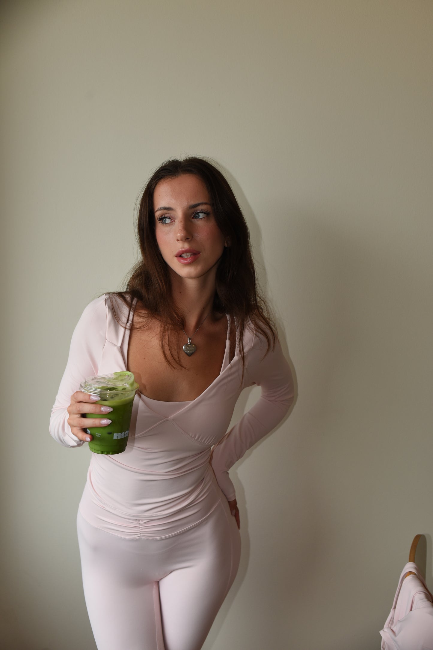 Glow long sleeve / Soft Pink