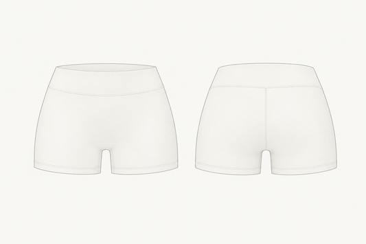 Ava Shorts / White