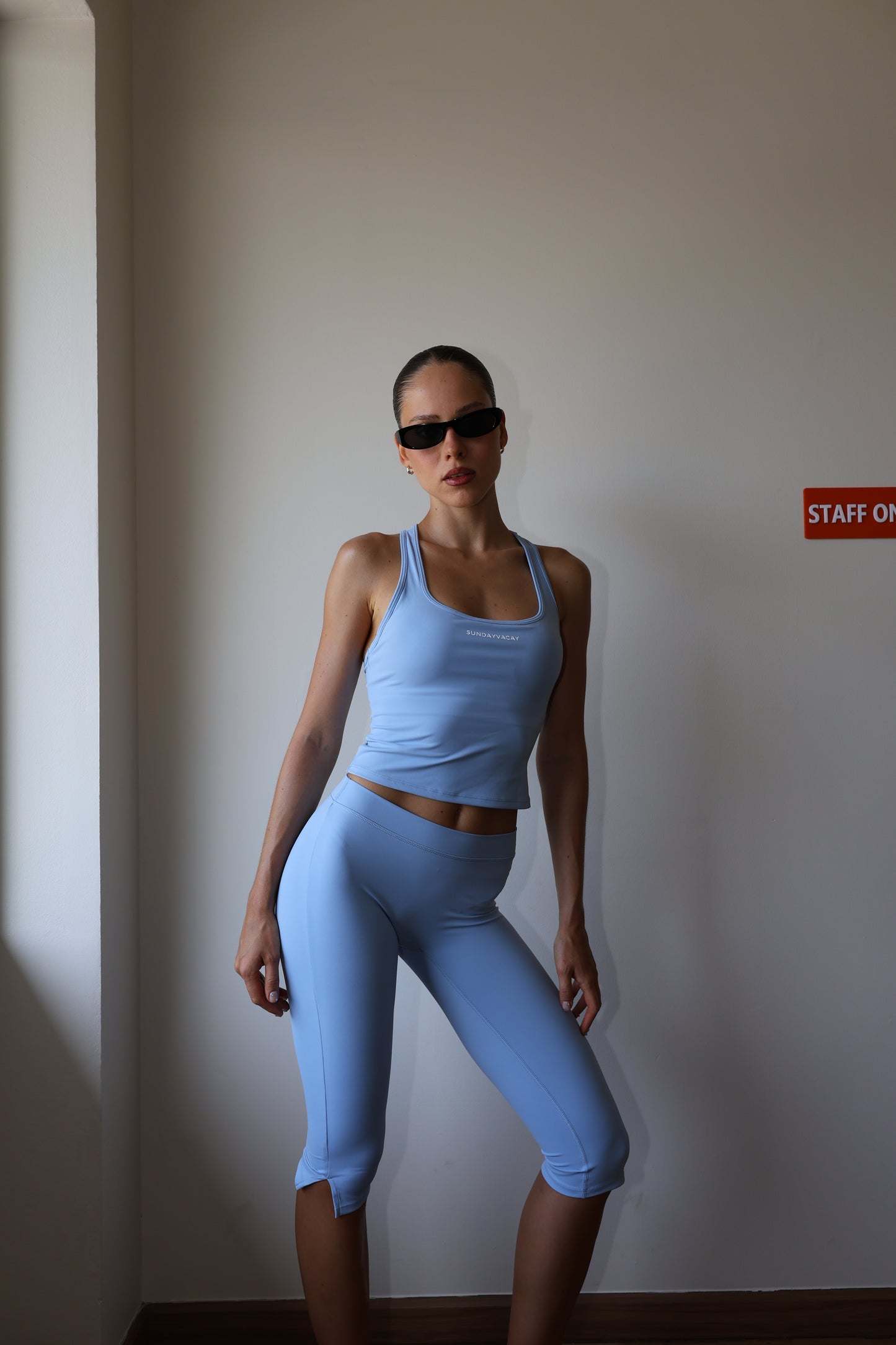 Flex Capri - Blue