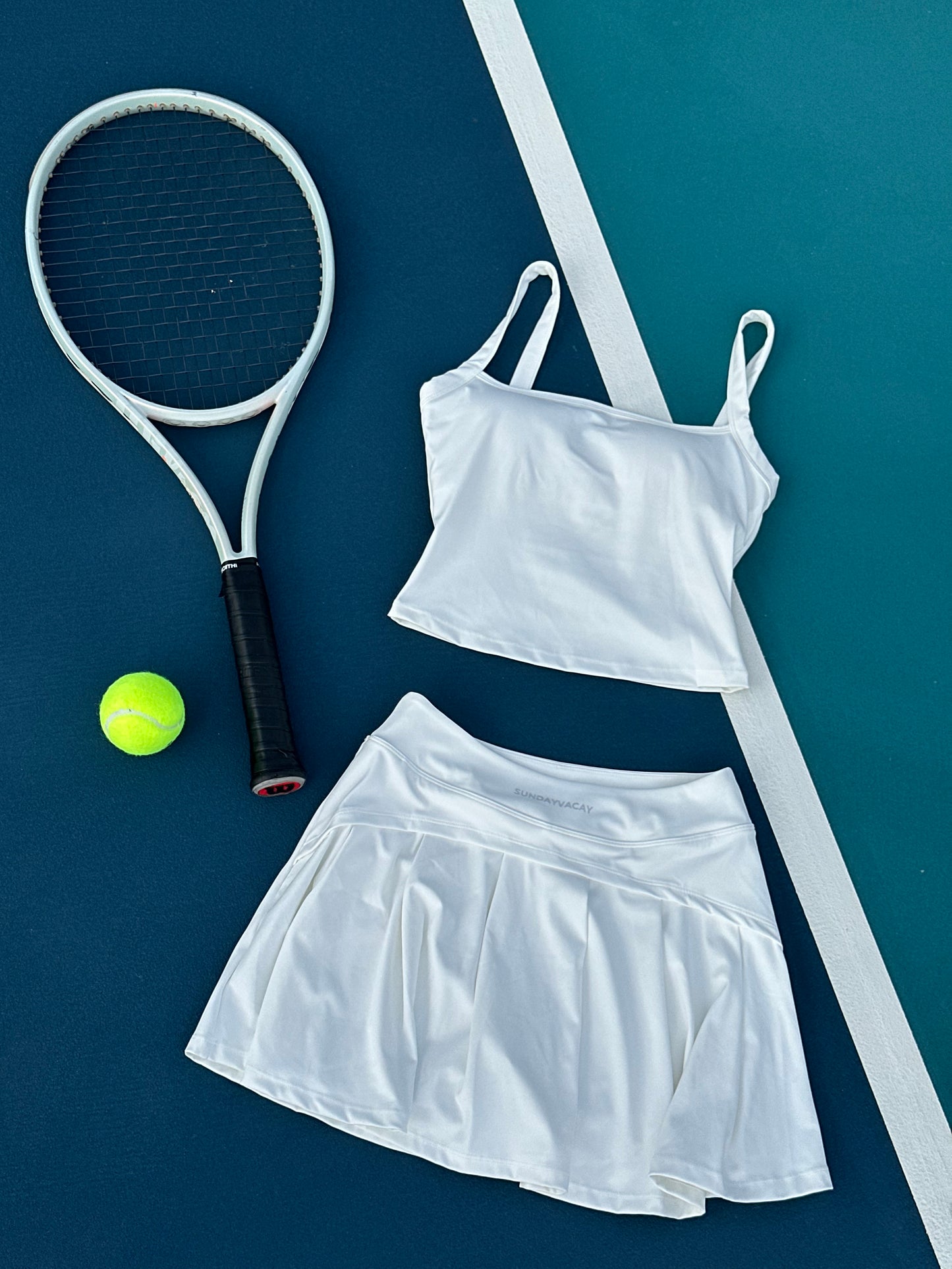 Soft Active Tank / White